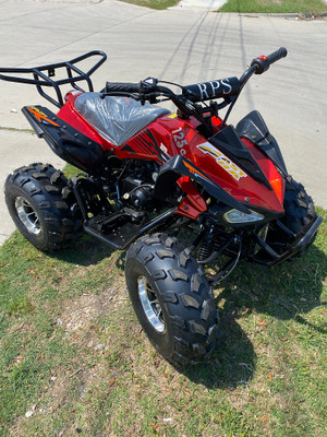 RPS New JET 8 125cc ATV with Alloy  Wheels Air Cooled, Single Cylinder 4 stroke