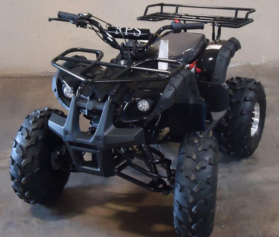 RPS High End Raider 8 125cc Kids ATV w/Upgraded Chrome Rims, Air Cool, Single Cylinder, 4-Stroke