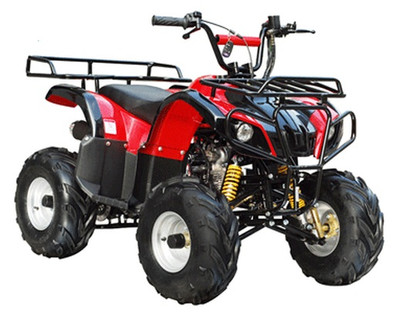 Taotao ATA 110D ATV, Air Cooled, 4-Stroke, 1-Cylinder, Automatic Electric Start - Fully Assembled and Tested  (PRE-ORDER) -Red