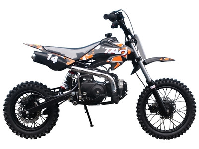Taotao Db14 Semi-Automatic Off-Road Dirt Bike, Air Cooled, 4-Stroke, 1-Cylinder - Orange