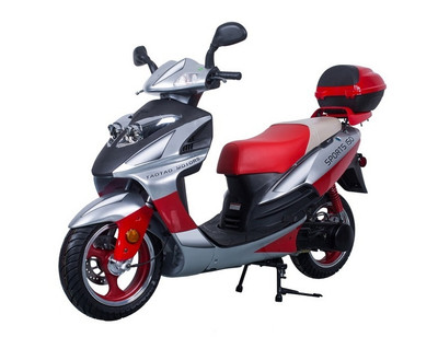TAOTAO GALAXY 150CC ELECTRIC START, KICK START BACK UP GAS SCOOTER CA LEGAL