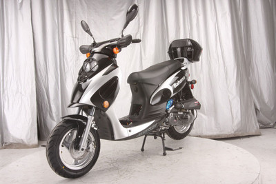 VITACCI BAHAMA 150cc (QT-12A) Scooter, 4 Stroke, Air-Forced Cool,Single Cylinder - Fully Assembled and Tested - Black