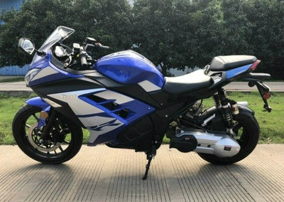 VITACCI New Falcon 250cc Automatic Sport Bike, Single Cylinder Water-Cooling - Fully Assembled and Tested - Blue