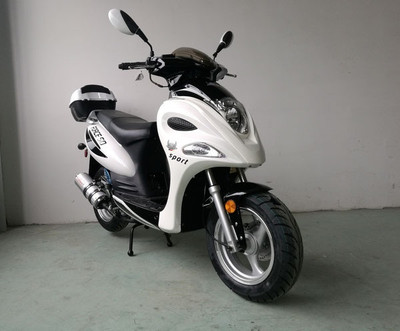 Vitacci Force 150cc Scooter, 4 Stroke, Single Cylinder, Air-Forced Cool - Fully Assembled and Tested - White