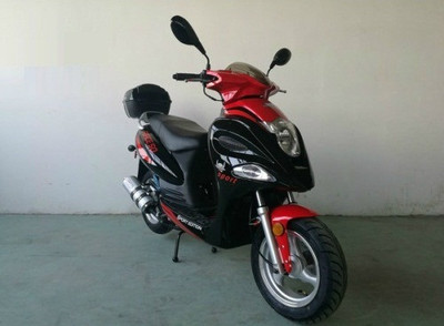 Vitacci Force 150cc Scooter, 4 Stroke, Single Cylinder, Air-Forced Cool - Black