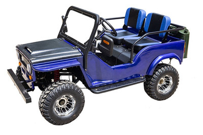 New Vitacci Jeep GR-2 125cc, 154Fmi, Xinyuan 3-Speed With Reverse - BLUE