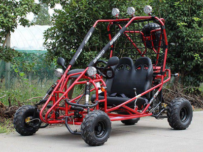 Vitacci Mini Jaguar DF125GKB 125CC Go kart, Automatic with Reverse, Electric Start
