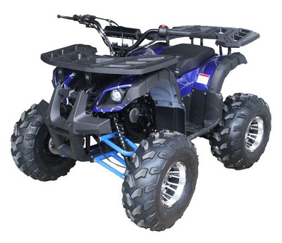 VITACCI RIDER-10 DLX 125CC ATV, AUTO WITH REVERSE, HAND SHIFTER, ALLOY WHEELS, SINGLE SYLINDER,4 STROKE - Blue