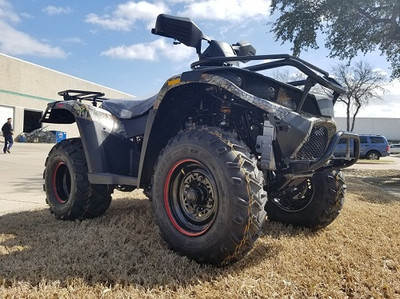 MASSIMO LH300 257cc, Liquid Cooled, Four Stroke Single Cylinder -Front Right View