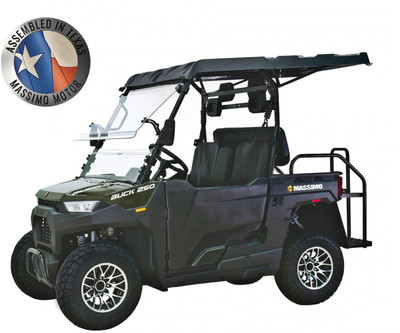 Massimo Buck 250X Golf UTV, 177cc EFI Air Cooled, 4 - Stroke, Single Cylinder