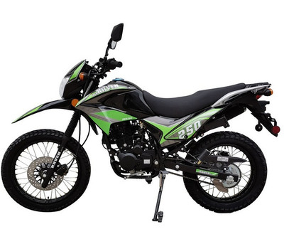 New Vitacci Raven 250cc Dual Sports Street Legal Bike -Side View