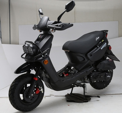 Amigo Warrior 150cc 4 Stroke Gas Scooter - MATTE BLACK
