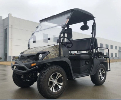 New Trailmaster Taurus 200G UTV, Gas Golf Cart - CAMO