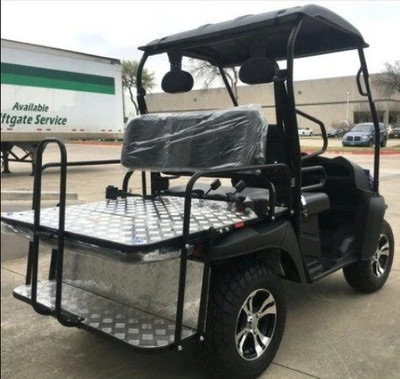 New Trailmaster Taurus 200G UTV, Gas Golf Cart - Rear View