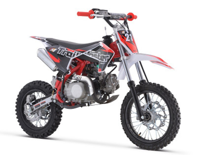 Trailmaster TM21 125cc  Dirt Bike, Powerful 125cc Kick Start - Red