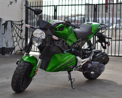 Amigo New 2021 Morro-50 Fully Automatic Street Bike Style Scooter - Green