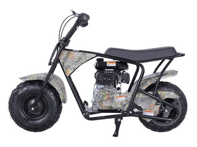 TaoTao DB100 105cc Dirt Bike, Automatic Clutch - Side Camo