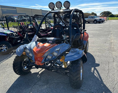 RPS TK200-8 Go Kart, Single Cylinder, Horizontal Type, 4-Stroke, Air-Cooled Silver