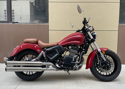 Vitacci Cruizer 250cc Motorcycle, 2 Cylinder, 4 Stroke, Water Cooling - Red