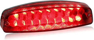 QUASCO Universal 12V Tail Light LED ATV Taillight Brake Lights Compatible with Yamaha Honda Kawasaki Suzuki 50cc 70cc 90cc 110cc 125cc Tao Tao Scooter Motorcycle-1