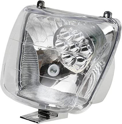 FVRITO 12V Upgrade LED Front Head Light Lamp for 50cc 70cc 90cc 110cc 125cc Taotao 110B Boulder B1 Coolster 3050C Vitacci HAWK Peace Roketa Sunl BMS RPS Raider Mountopz ICEbear JCL Quad ATV 4 Wheeler-2