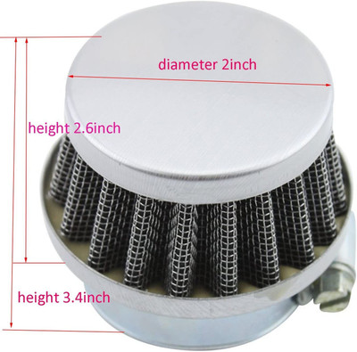 Air Filter 35mm for Chinese Made 50cc, 70cc, 90cc, 100cc, 110cc, 125cc kids' ATV, GO-KART, Dirt Bike, Pocket Bike