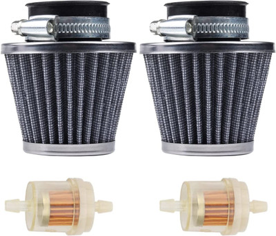 Wetenex 35mm Air Filter 1.38" for 50 70 90 100 110 125cc CRF50 CRF70 XR50 XR70 XR90 DR50 DR70 DR90 BA90 Motorcycle ATV Quad Scooter Moped Dirt Bike Go Kart