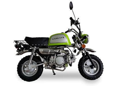 Ice Bear LEO Monkey Bike 125cc, Electric Start, 4 Speed Semi Automatic PBZ125-3