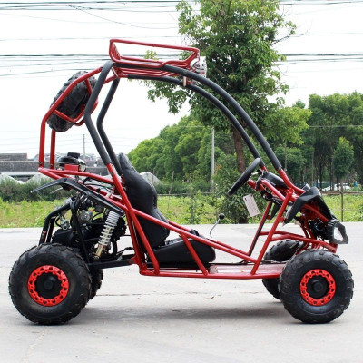 Rps DF125GKS 125cc Go Kart for bigger kids Gear: Drive-Neutral-Reverse - Red