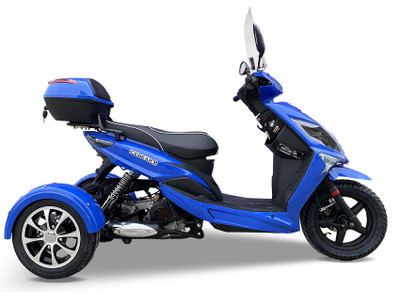 Vitacci Mojo (PST50-1) 49Cc Trikes, Automatic , Elec/kick start - Blue