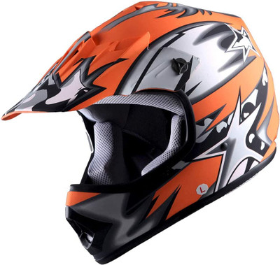 Youth Kids Motocross BMX MX ATV Dirt Bike Helmet Spider Black