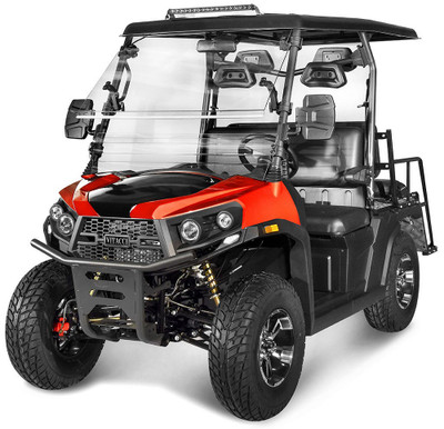 New Vitacci Rover 300 Efi Golf Cart Fuel Injected 287Cc (Free Windshield Included) - Red