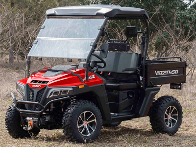NEW GOLF CART VICTORY 450 EFI 4X4 UTV 450 PRO DumpBed - Blue