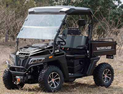 NEW GOLF CART VICTORY 450 EFI 4X4 UTV 450 PRO DumpBed - Black