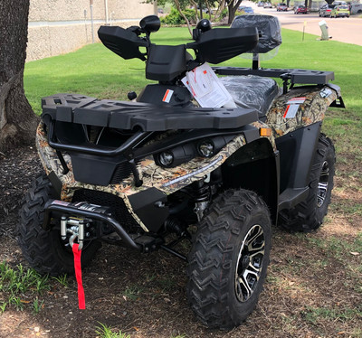 New RPS 300Cc Adult ATV with Winch, Backrest, & Bluetooth Speakers
