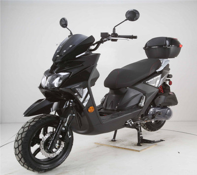 VITACCI Fighter Pro 150Cc Scooter, (GY6), 4-Stroke,Air-Cooled - Black