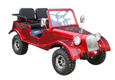 New Vitacci Classic Jeep GR-5 150cc is fully automatic with reverse