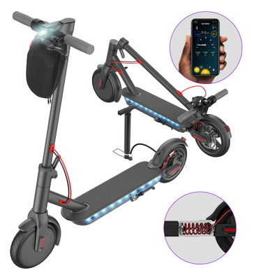 Roketa ES-121E, Electronic Brake and Foot Brake