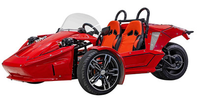 Massimo E-Spider 72V Trike, powerful 3000w Mid-Drive Motor With Lithium Battery