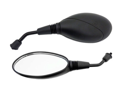 Mirror Set Black 8mm RH/LH Thread - Universal Fit