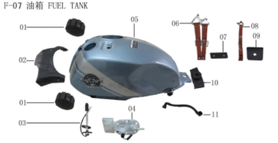 Lifan Kpm 200 Fuel Pump (Image #04)