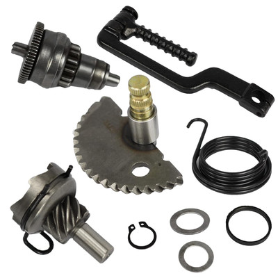 Start Gear Kick Start Gear Shaft Pedal Kit Replacement for GY6 49cc 50cc 139QMB Engine Moped ATV Scooters Roketa Taotao Jonway