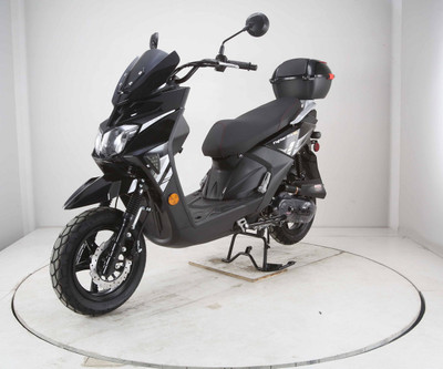 Vitacci Fighter Pro 50cc Scooter, 4-Stroke, Air-Cooled, CVT Automatic (GY6)