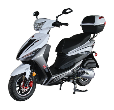 DongFang RZ 200 Moped Scooter, 150cc scooter, electric start, kick start, low seat height