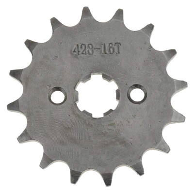 428 16T 17mm Motorcycle Front Engine Sprocket for 50cc 70cc 110cc 125cc 140cc 160cc Honda TaoTao Roketa Coolster Sunl Lifan Chinese ATV Quad Dirt Bike