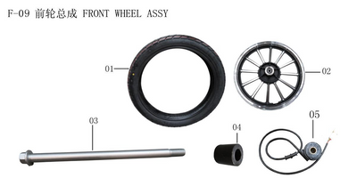Lifan Lf250-D Front Tire(Image #01)