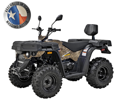 New Massimo Msa 210 Atv, 177Cc 11 Hp Efi 4 Stroke Engine, Front & Rear Rack