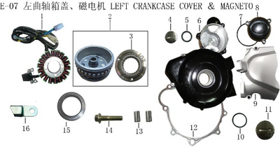 Lifan X-Pect Engine Wheel Cover O-Ring(Image #07)