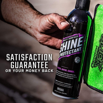 Products Shine & Protectant, Long-Lasting High-Gloss Clear Coat Spray, Renew, Shine, and Protect Plastic, Vinyl, Rubber, Trim, and More