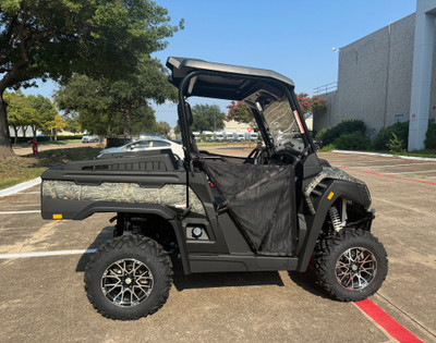 TrailMaster Panther 550Cc Pro UTV with Electronic Power Steering, Heater, and 12” LED Touchscreen